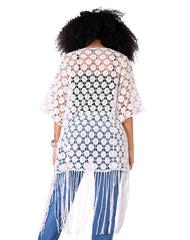 Saco Mujer Casual Cardigan Blanco Nyd 58005409