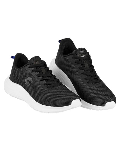 Tenis Deportivo Hombre Negro Textil Charly 02303714