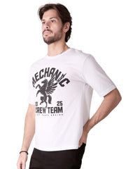 Playera Hombre Moda Camiseta Blanco Stfashion 53205034