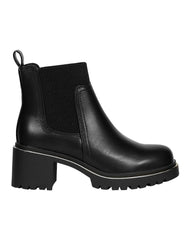 Botin Mujer Casual Tacon Negro Perugia 06104106