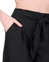 Pantalón Mujer Moda Recto Negro Stfashion 69705206