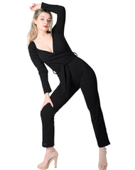 Jumpsuit Mujer Formal Negro Stfashion 52404815