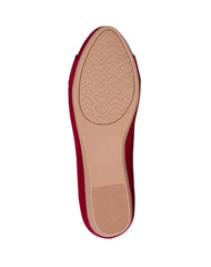 Flat Mujer Rojo Caramel 06204102