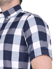 Camisa Hombre Casual Regular Azul Stfashion 57205400