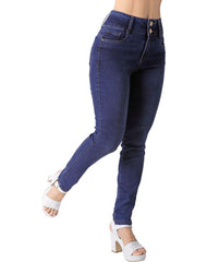 Jeans Mujer Moda Skinny Azul Fergino 52904806