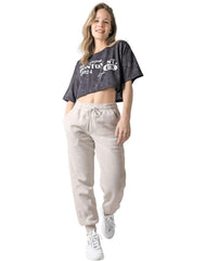 Pants Mujer Jogger Beige Red Marine 50705009