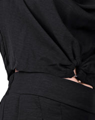 Conjunto Pantalón Blusa Mujer Casual Negro Stfashion 52405400