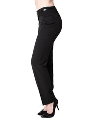 Pantalón Mujer Vestir Recto Negro Barbary 65700351
