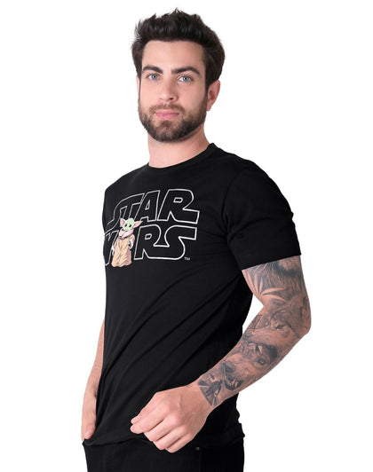 Playera Moda Camiseta Hombre Negro Star Wars 58204845