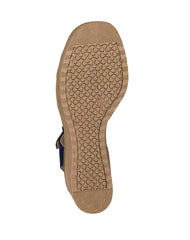 Sandalia Mujer Casual Plataforma Azul Stfashion 23504200