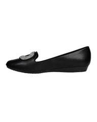 Flat Mujer Piso Negro Stfashion 09004104