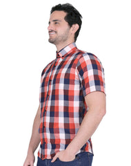 Camisa Hombre Casual Regular Rojo Stfashion 57205401