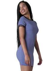 Vestido Mujer Casual Azul Stfashion 72604658