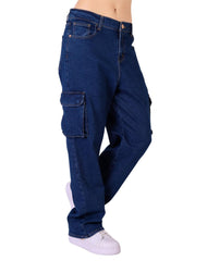 Jeans Mujer Moda Jogger Azul Oggi Rebeca 59105447