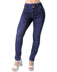 Jeans Mujer Moda Skinny Azul Fergino 52904806