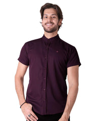 Camisa Hombre Casual Slim Vino Stfashion 50505032