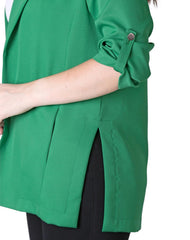 Saco Mujer Formal Blazer Verde Stfashion 79304602