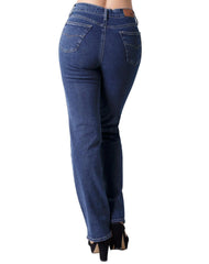 Jeans Mujer Basico Regular Azul Oggi Atraction 59105001