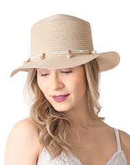 Sombrero Mujer Playa Beige Sc London 56705026