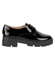 Zapato Mujer Oxford Casual Tacón Negro Stfashion 00303813