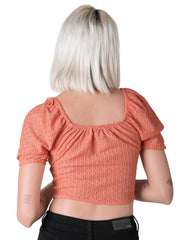 Blusa Mujer Naranja Stfashion 64104647