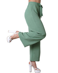 Pantalón Mujer Moda Recto Verde Stfashion 79304607