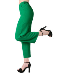Pantalón Mujer Moda Recto Verde Stfashion 79304605
