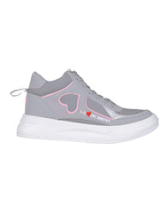 Tenis Mujer Casual Plataforma Gris Stfashion 19804100