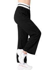 Pantalón Mujer Moda Recto Negro Stfashion 79304867