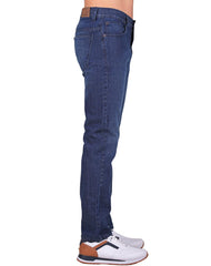 Jeans Hombre Básico Recto Azul Stfashion 51003601