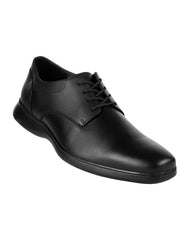 Zapato Hombre Oxford Vestir Negro Piel Flexi 02504086