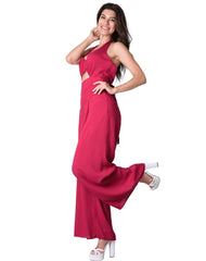 Jumpsuit Mujer Casual Rojo Stfashion 64104735