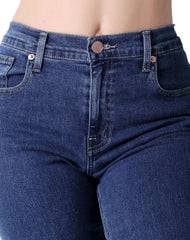 Jeans Mujer Basico Regular Azul Oggi Atraction 59105001