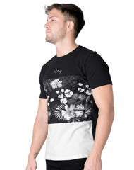Playera Moda Camiseta Hombre Negro Silver Plate 60204601