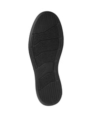 Zapato Hombre Mocasin Casual Negro Piel Flexi 02504146