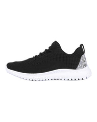 Tenis Mujer Deportivo Negro Charly 05004322