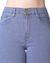 Jeans Mujer Básico Recto Azul Oggi 59103101