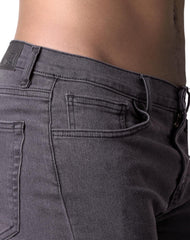 Jeans Hombre Básico Skinny Gris Stfashion 63104426