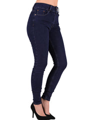 Jeans Básico Mujer Oggi Azul 59104028 Mezclilla Stretch Katia