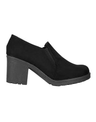 Botín Mujer Casual tacón Negro Stfashion 18204106