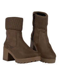 Botin Mujer Casual Tacon Café Stfashion 04604106