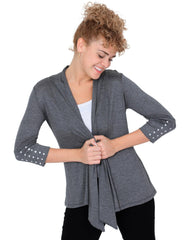Saco Mujer Casual Cardigan Gris Michelle J. 50003311