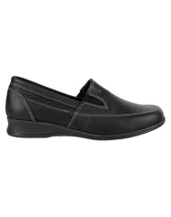 Zapato Mujer Confort Negro Piel Hannia 08503800