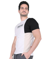 Playera Hombre Moda Camiseta Blanco Aditivo 55205236