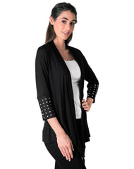Saco Mujer Casual Cardigan Negro Michelle J. 50003416