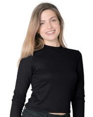 Playera Mujer Básico Negro Stfashion 50004820