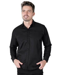 Camisa Hombre Casual Slim Negro Stfashion 50504238