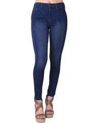 Jeans Mujer Básico Skinny Azul Stfashion 51003616