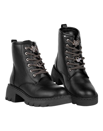 Botin Niña Tacon Negro Lady One 08604108