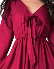 Vestido Mujer Casual Rojo Stfashion 60404625